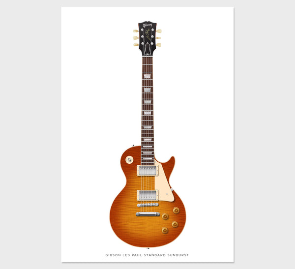 Gibson Iconic Guitars Postcard (set of 3)